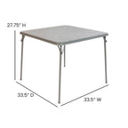 Table de jeu pliable en vinyle