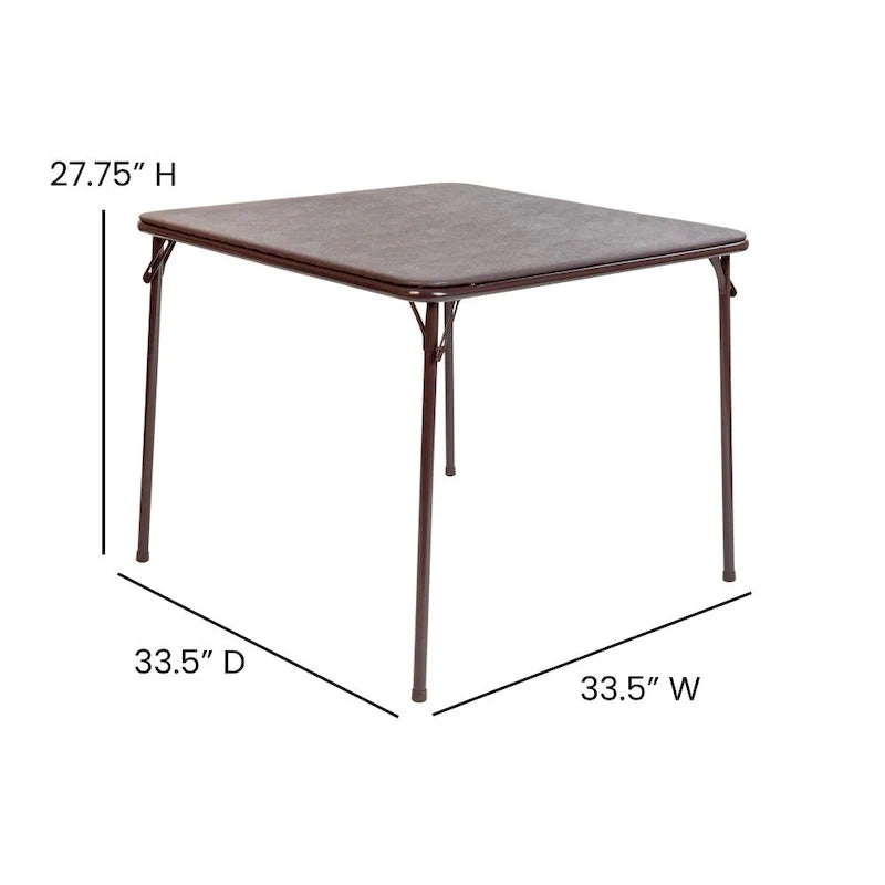 Table de jeu pliable en vinyle