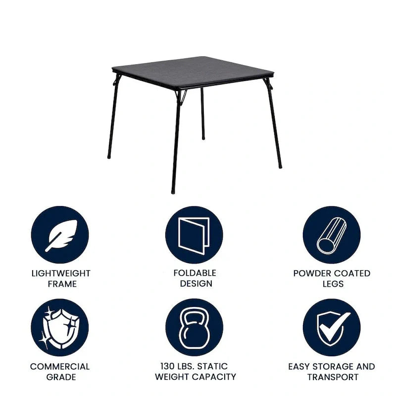 Table de jeu pliable en vinyle