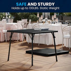 Table de jeu pliable en vinyle