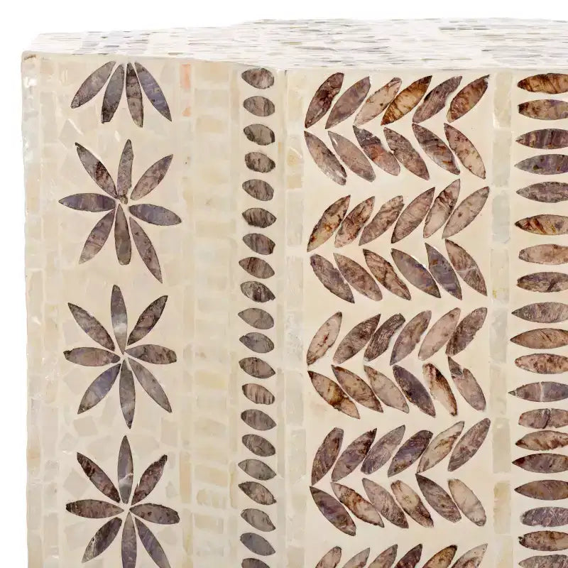 Table d'appoint Tuley - ACC1806A - Blanc/Or - Safavieh