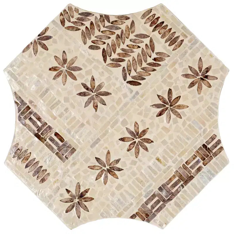Table d'appoint Tuley - ACC1806A - Blanc/Or - Safavieh