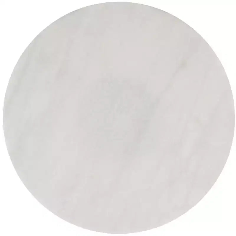 Table d'appoint ronde Tissaia - ACC4616A - Marbre blanc/noir - Safavieh