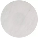 Table d'appoint ronde Tissaia - ACC4616A - Marbre blanc/noir - Safavieh
