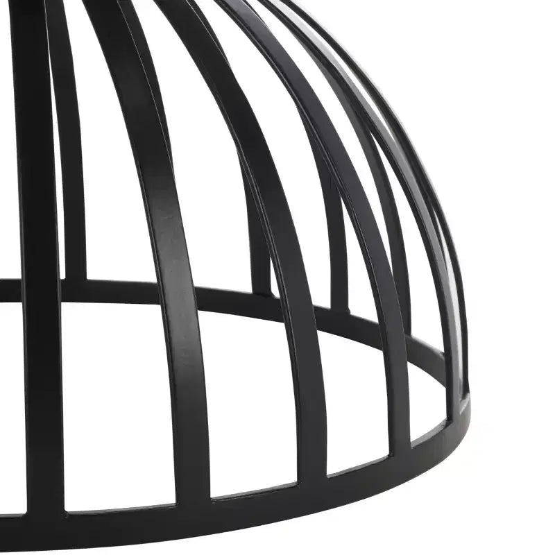 Table d'appoint ronde Tissaia - ACC4616A - Marbre blanc/noir - Safavieh