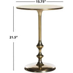 Table d'appoint ronde Hydra - FOX5520 - Safavieh Couture