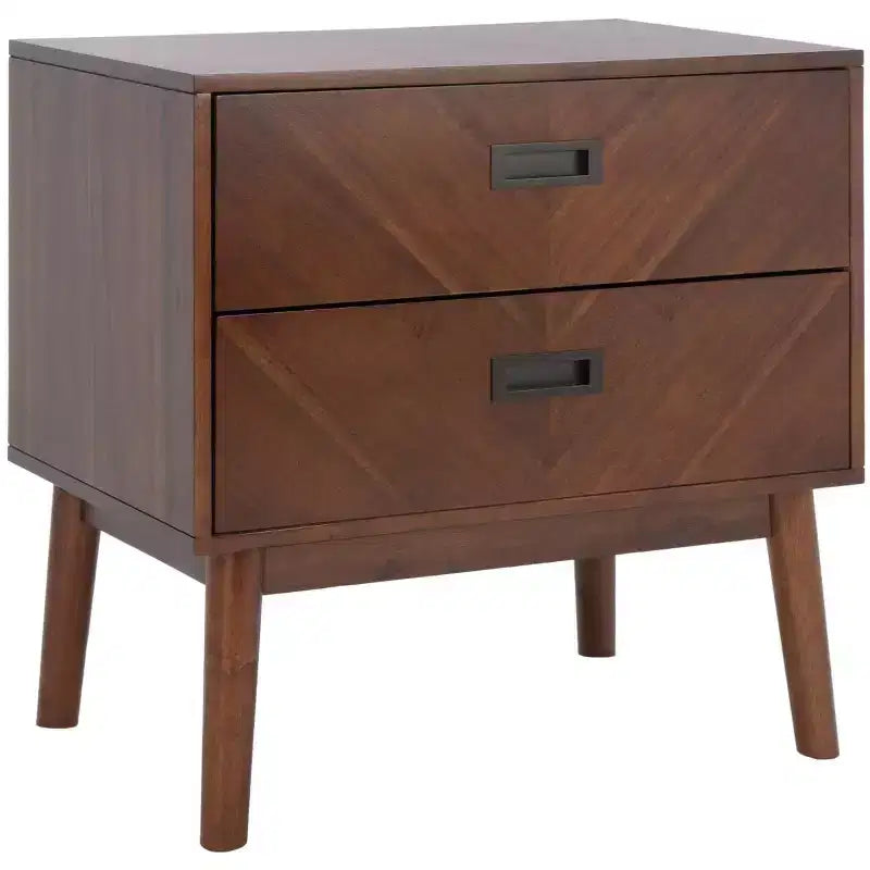 Table de chevet Donald 2 tiroirs - NST6405 - Safavieh
