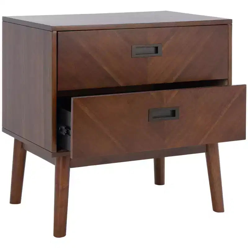 Table de chevet Donald 2 tiroirs - NST6405 - Safavieh