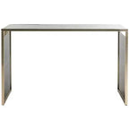 Kylie Console Table - CNS6201A - Black/Brass - Safavieh