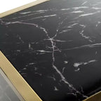 Console Kylie - CNS6201A - Noir/Laiton - Safavieh