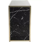 Console Kylie - CNS6201A - Noir/Laiton - Safavieh