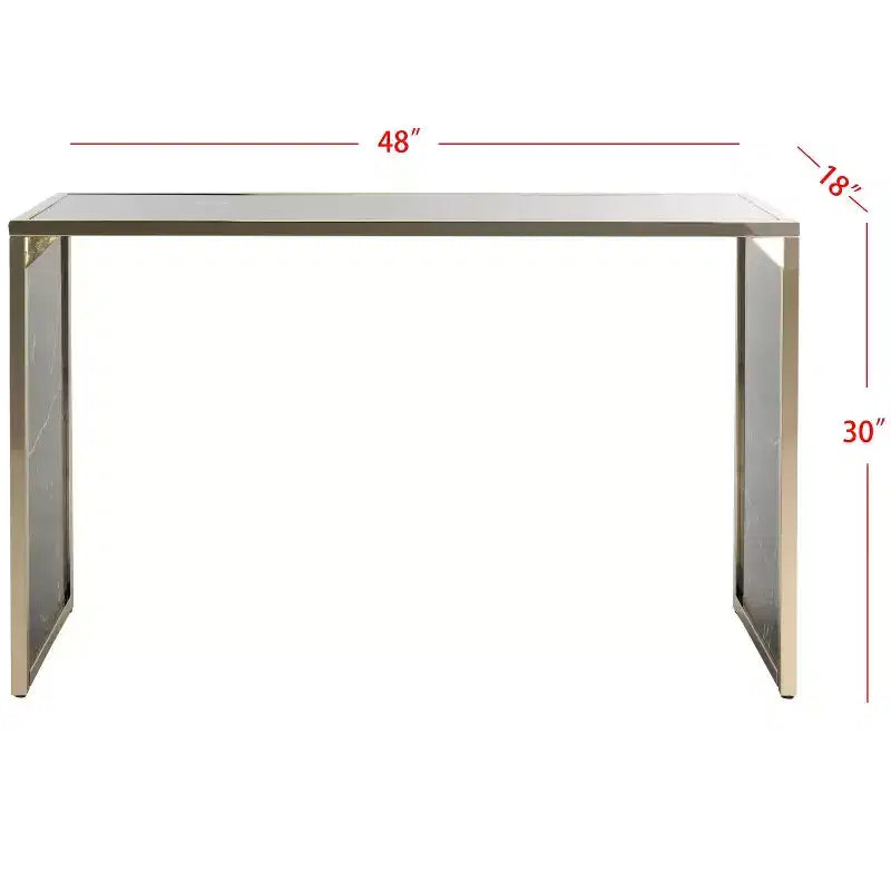 Console Kylie - CNS6201A - Noir/Laiton - Safavieh
