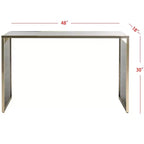 Console Kylie - CNS6201A - Noir/Laiton - Safavieh