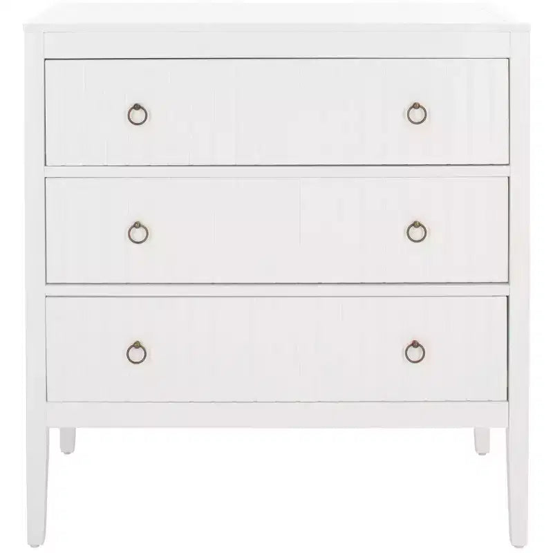 Tegan 3 Drawer Chest - CHS5001 - White - Safavieh