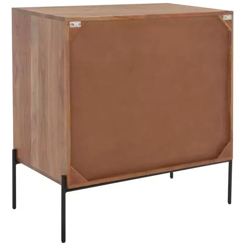 Commode Dowling à 3 tiroirs - CHS9002 - Marron/Noir - Safavieh