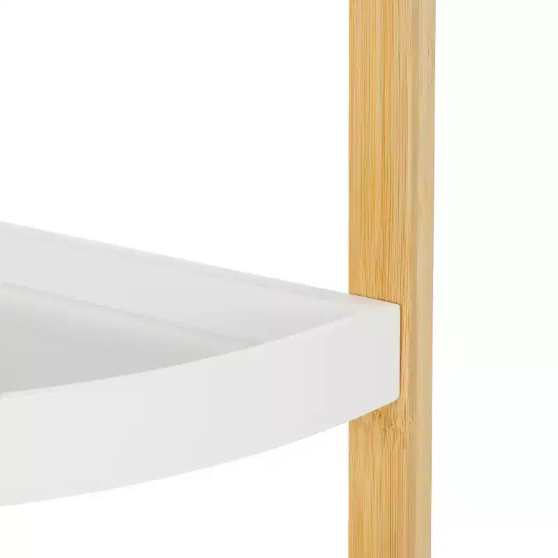 Adler - Étagère d'angle à 3 niveaux - STG1914 - Blanc/Naturel - Safavieh