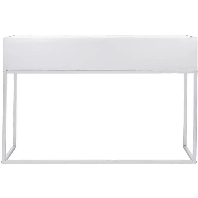 Bureau miroir Aster 2 tiroirs - DSK9701 - Argent/Miroir - Safavieh