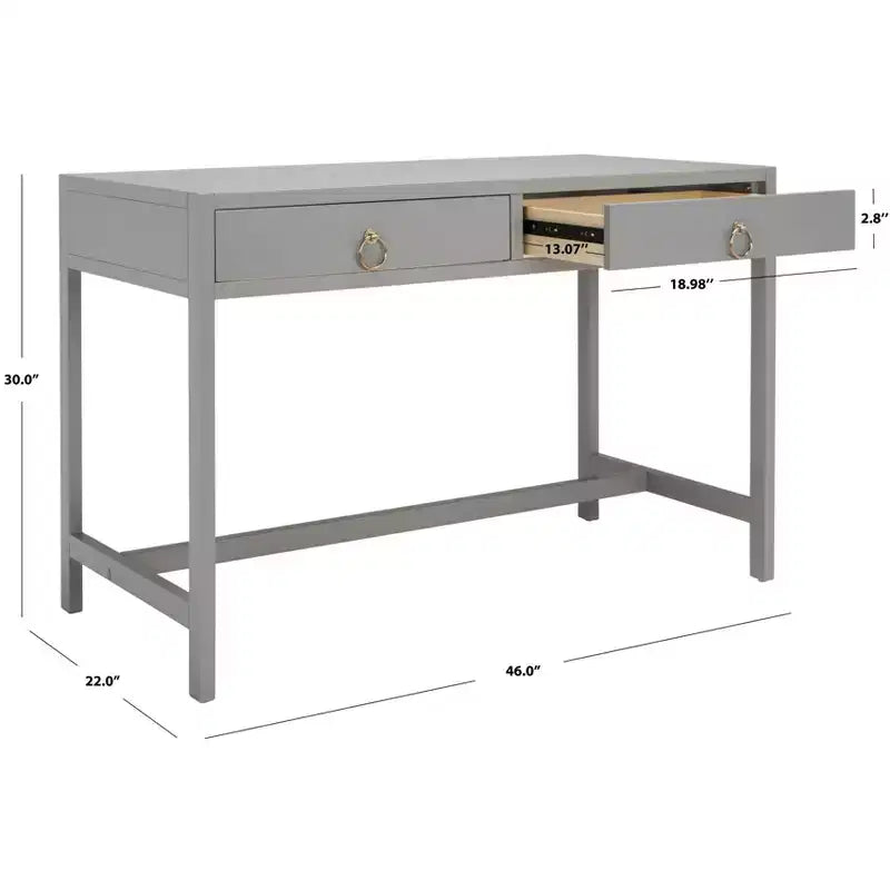 Bureau 2 tiroirs Esther - DSK9200 - Safavieh