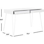 Bureau Cade - FOX2225 - Blanc - Safavieh Couture