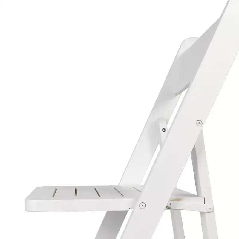 Chaise de salle à manger Merrick Lane en bois massif, pliable et avec une finition élégante
