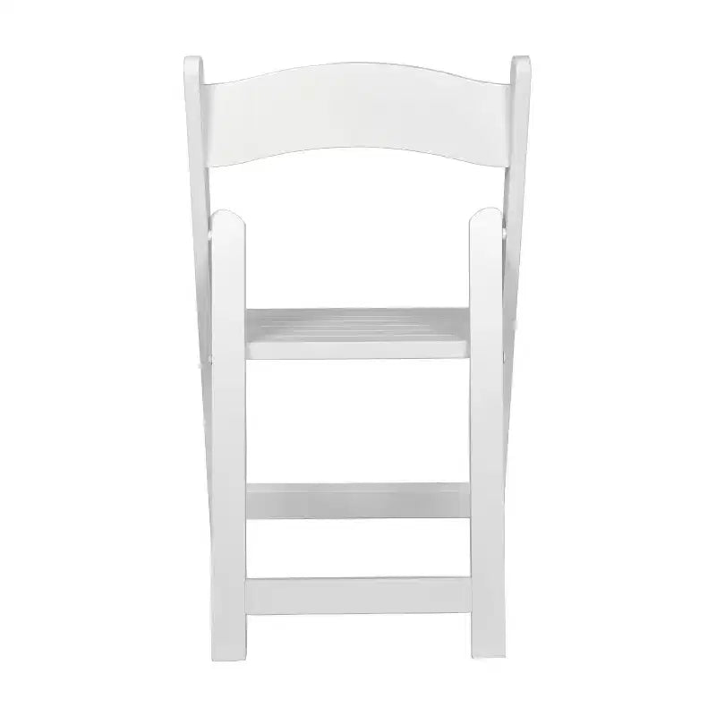 Chaise de salle à manger Merrick Lane en bois massif, pliable et avec une finition élégante