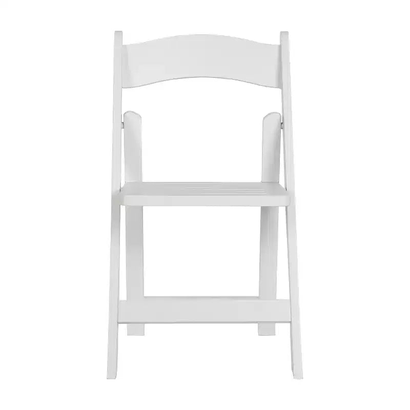 Chaise de salle à manger Merrick Lane en bois massif, pliable et avec une finition élégante