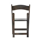 Chaise de salle à manger Merrick Lane en bois massif, pliable et avec une finition élégante