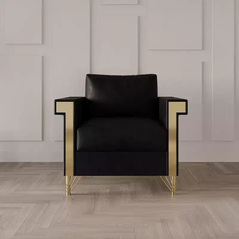 Chaise en velours ChaletPosh