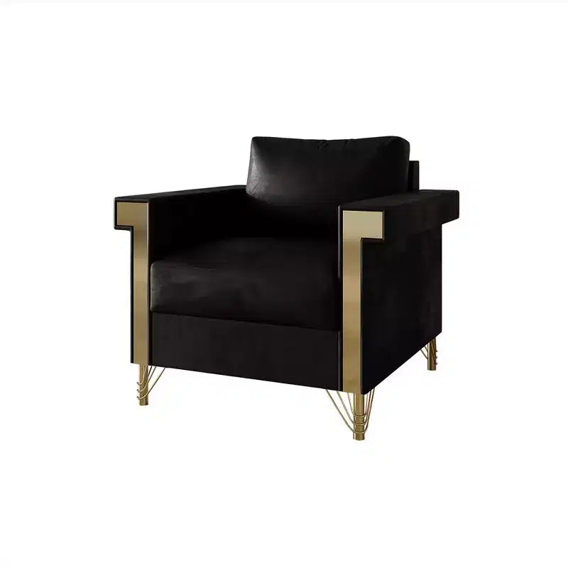 Chaise en velours ChaletPosh