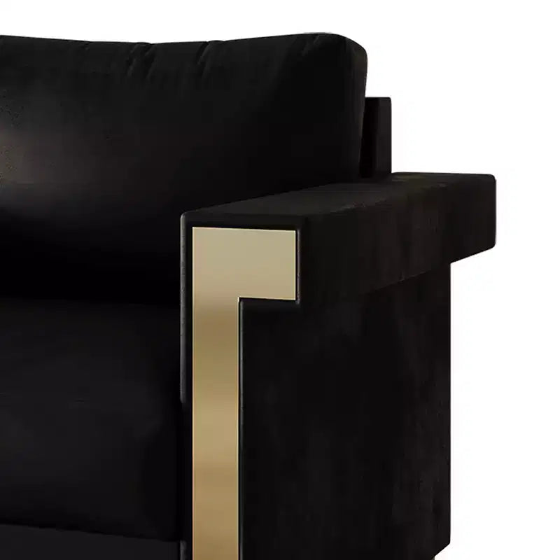 Chaise en velours ChaletPosh