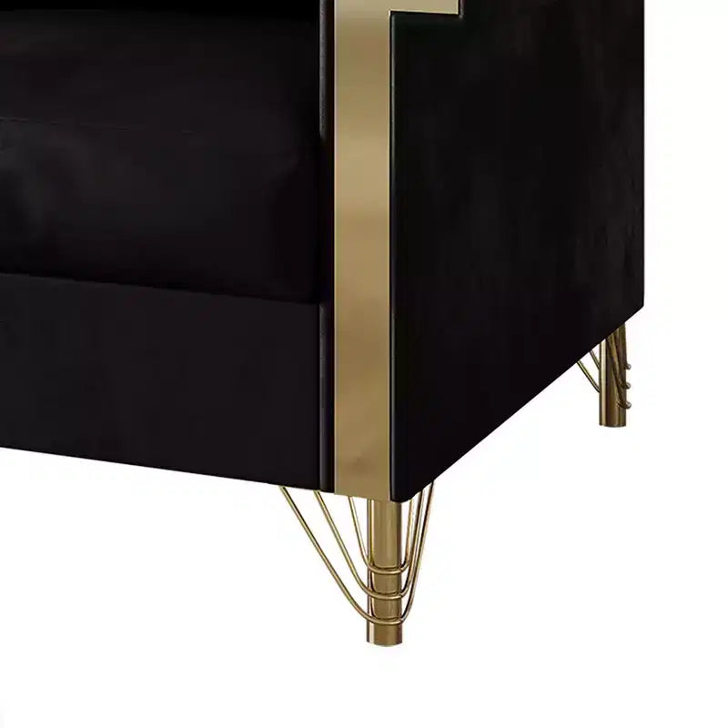 Chaise en velours ChaletPosh