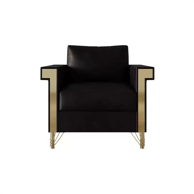 Chaise en velours ChaletPosh
