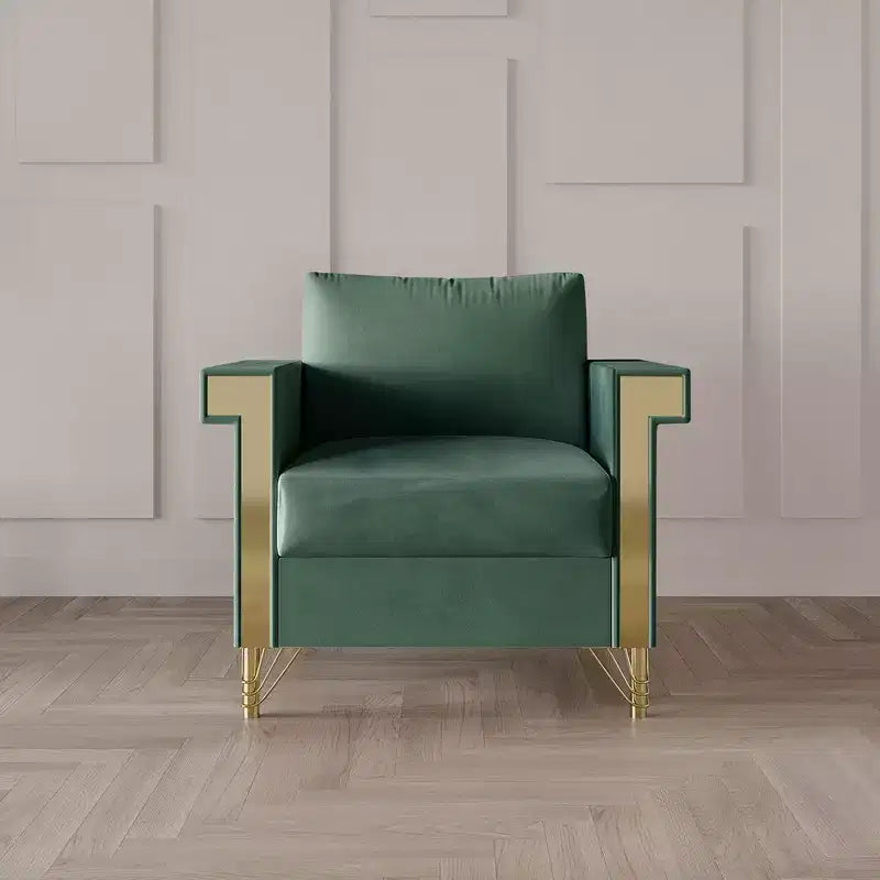 Chaise en velours ChaletPosh