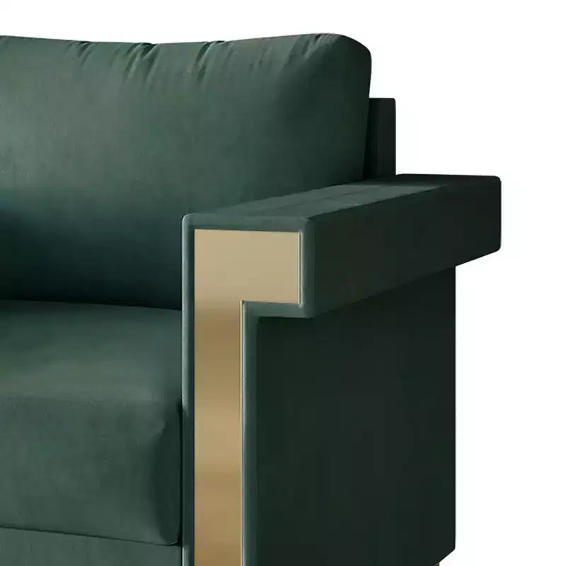 Chaise en velours ChaletPosh