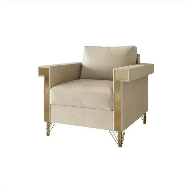 Chaise en velours ChaletPosh