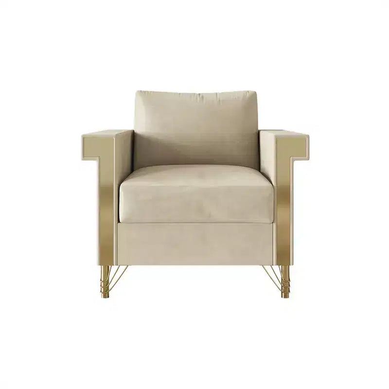Chaise en velours ChaletPosh
