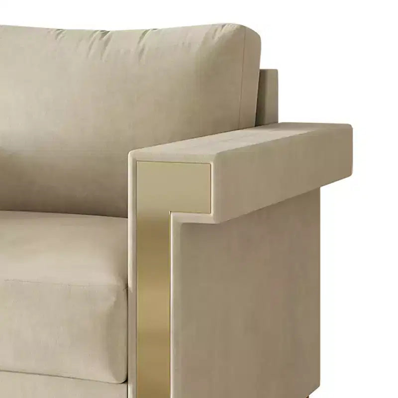 Chaise en velours ChaletPosh