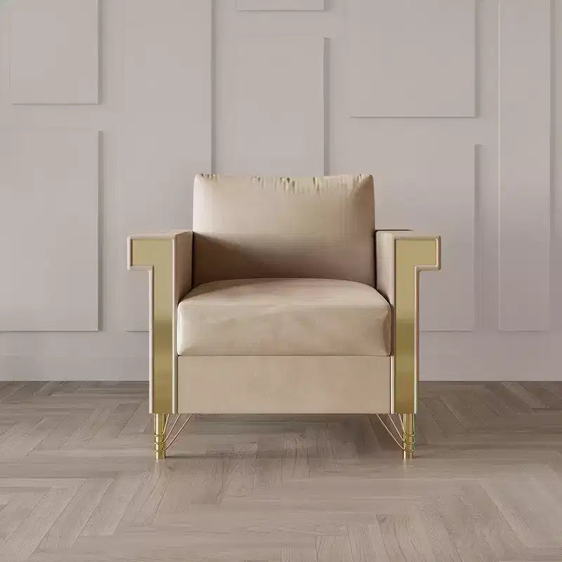 Chaise en velours ChaletPosh
