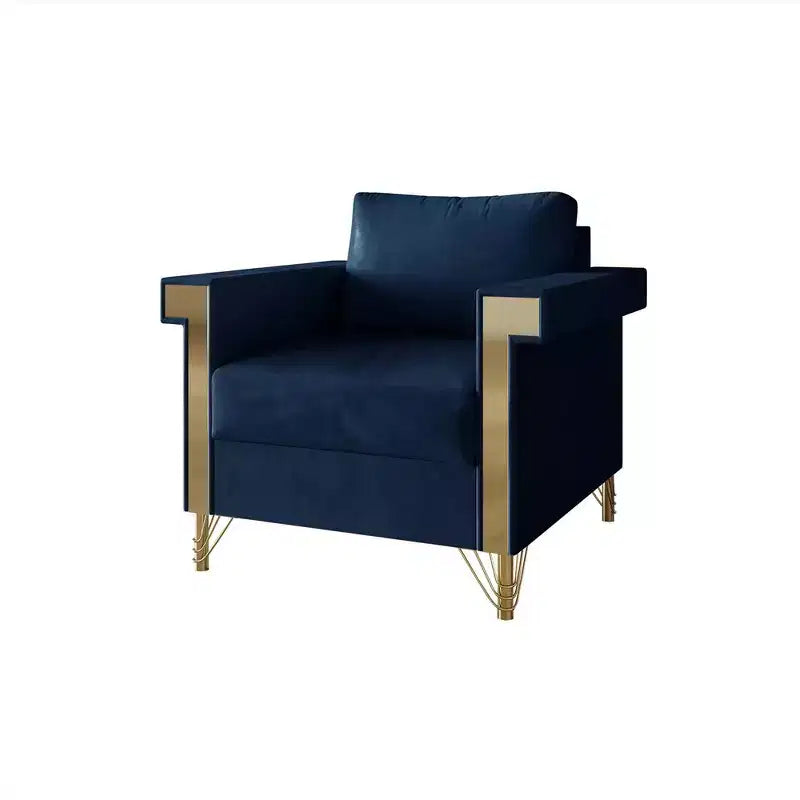 Chaise en velours ChaletPosh