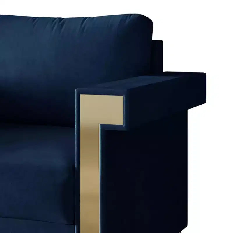 Chaise en velours ChaletPosh