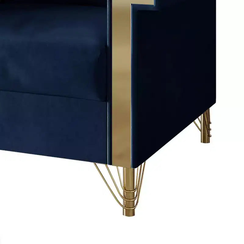 Chaise en velours ChaletPosh