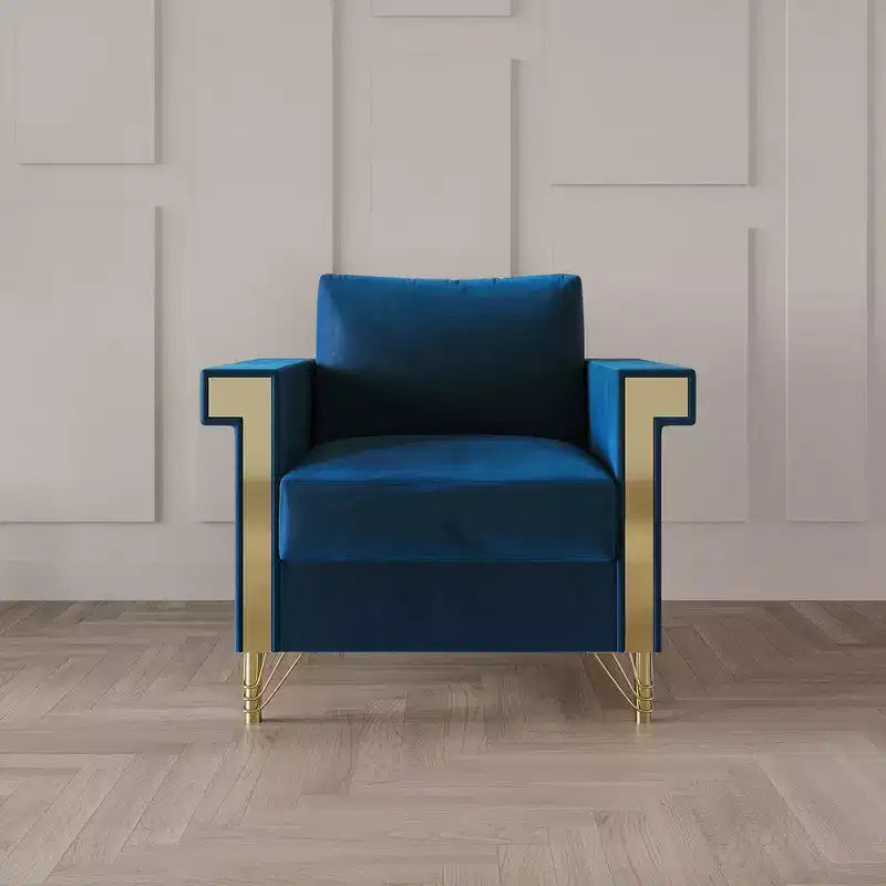 Chaise en velours ChaletPosh