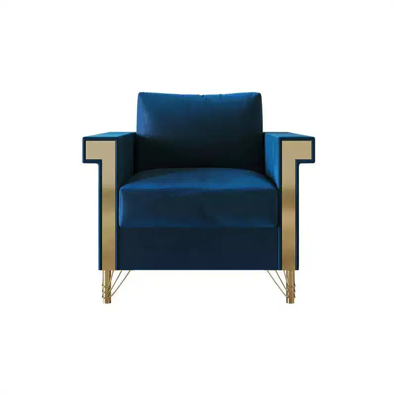 Chaise en velours ChaletPosh