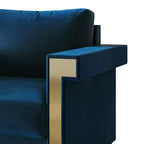 Chaise en velours ChaletPosh