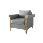Chaise en velours ChaletPosh