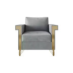 Chaise en velours ChaletPosh