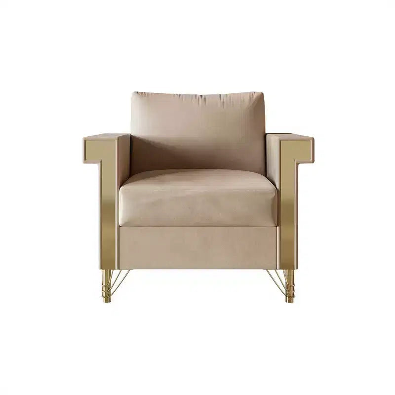 Chaise en velours ChaletPosh