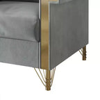 Chaise en velours ChaletPosh