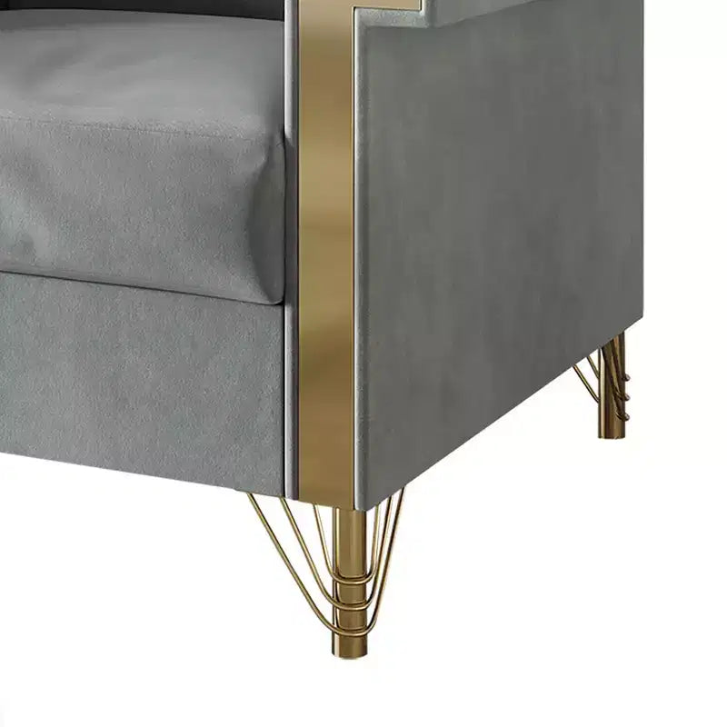 Chaise en velours ChaletPosh
