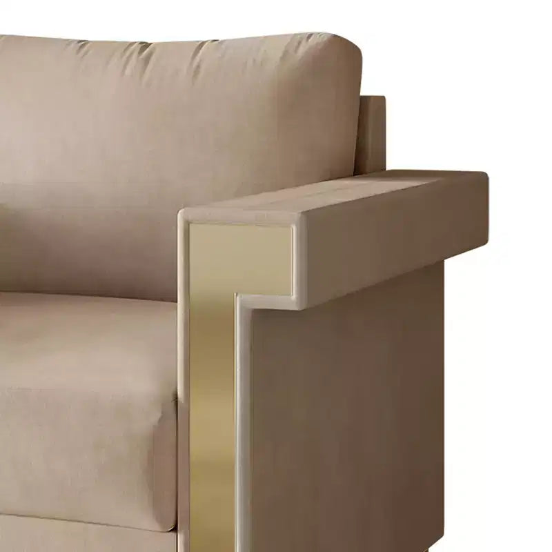 Chaise en velours ChaletPosh